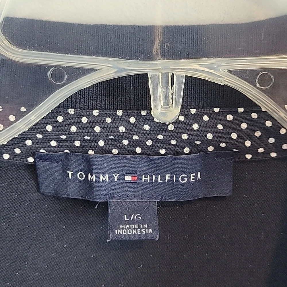 Tommy Hilfiger polka dot polo shirt dress - Picture 2 of 6